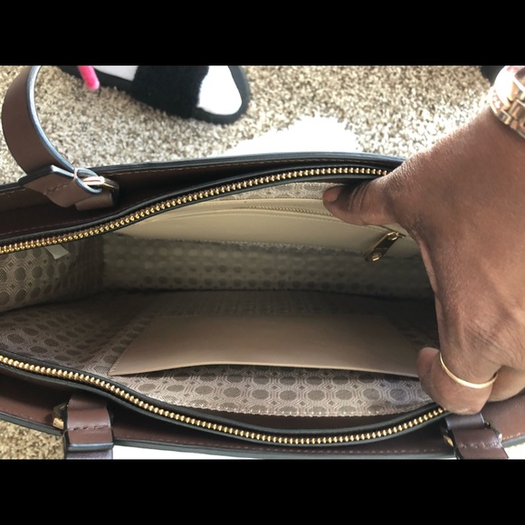 Louise et cie brown Jael  leather tote. - Picture 3 of 7